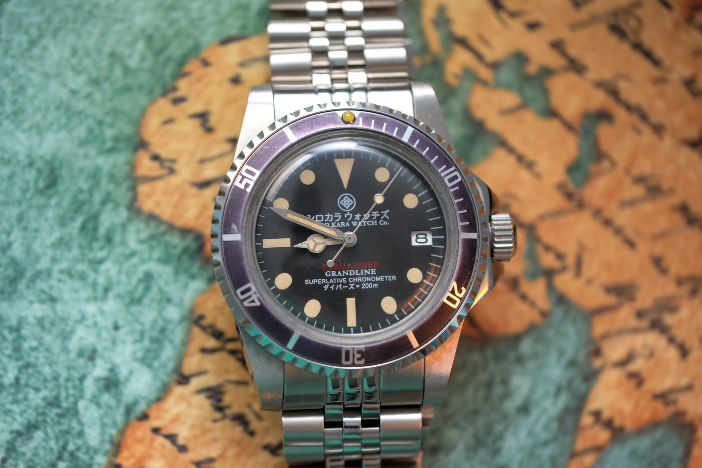 Shiro Kara Vintage (SKV) Diver: Taro thumbnail 2