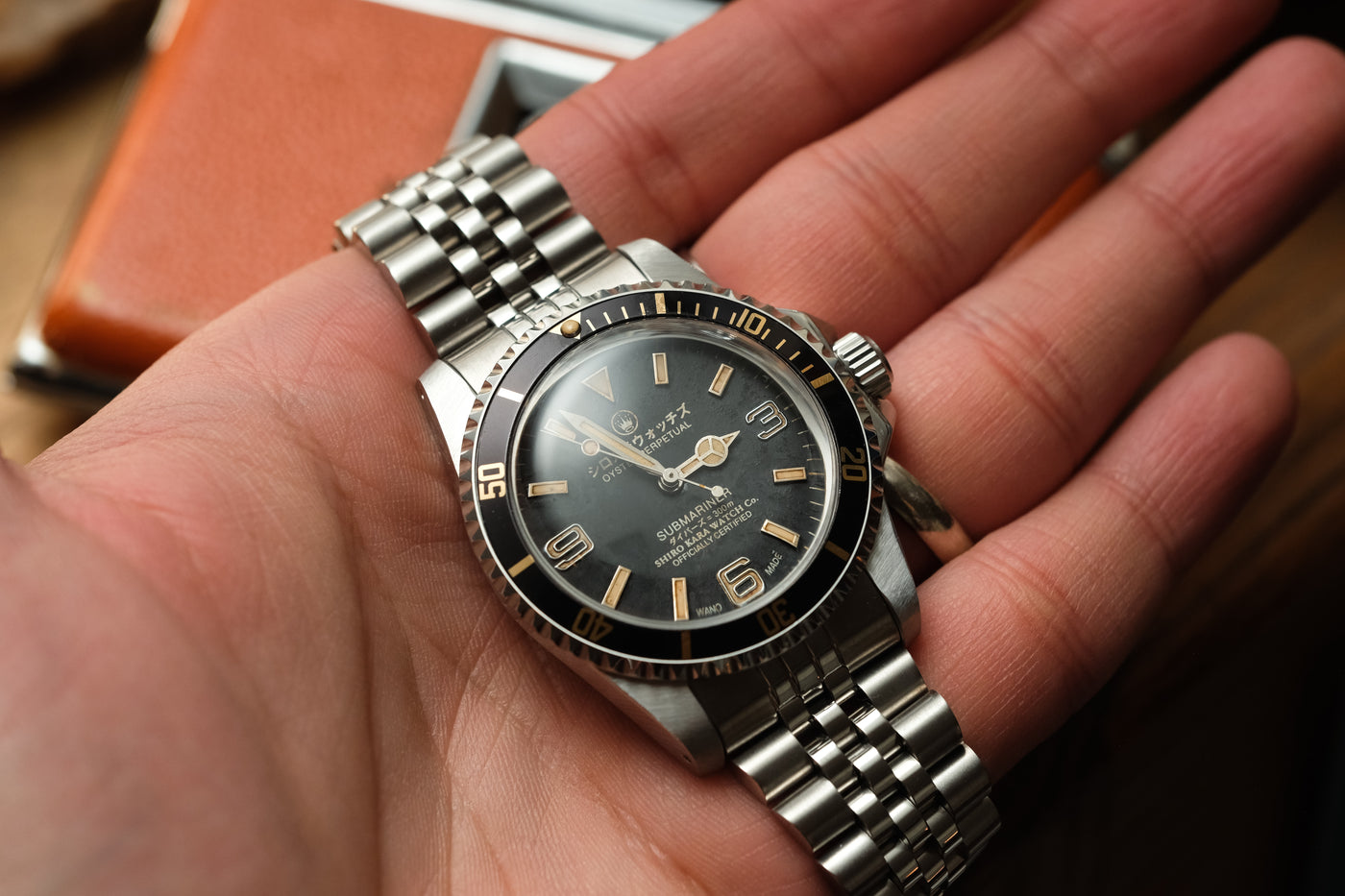 Shiro Kara Vintage (SKV) Diver: Tokyo Mule V2 (Gold) thumbnail 5