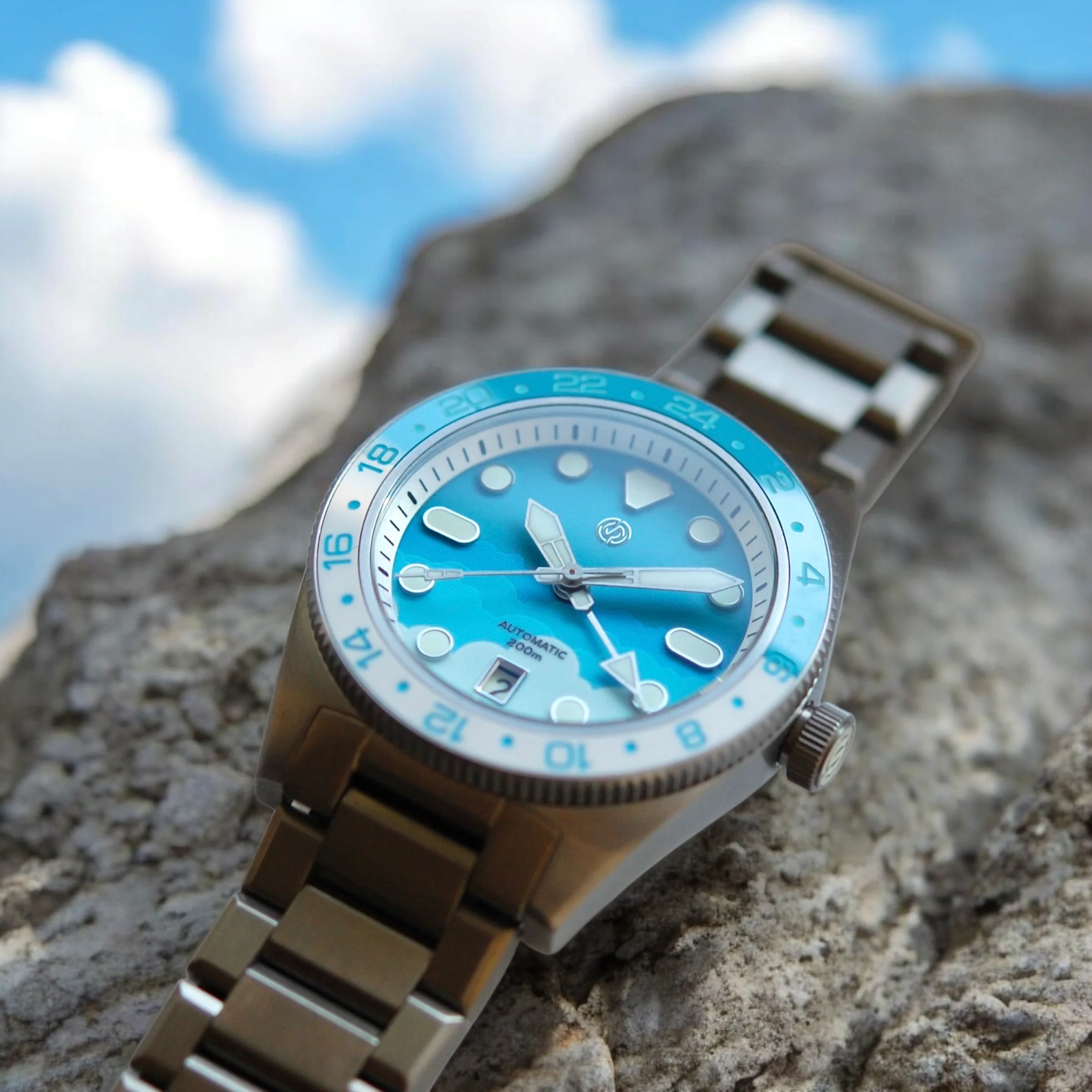 Signum Cuda Titanium GMT - 2025 Full Lume Collection thumbnail 2