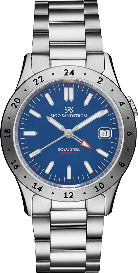Royal Steel Worldtimer 36mm thumbnail 2