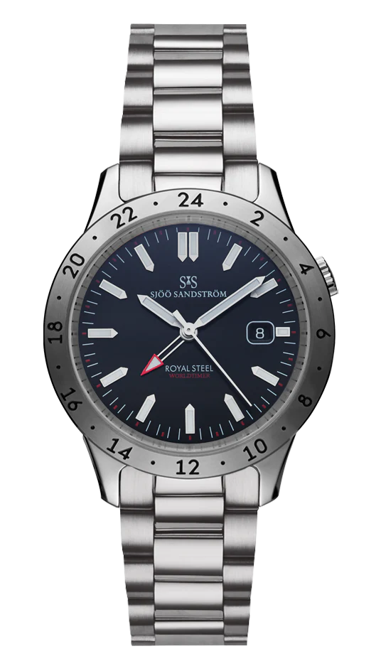 Royal Steel Worldtimer 41mm thumbnail 2