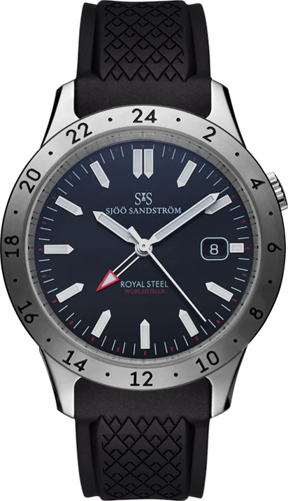 Royal Steel Worldtimer 41mm thumbnail 3