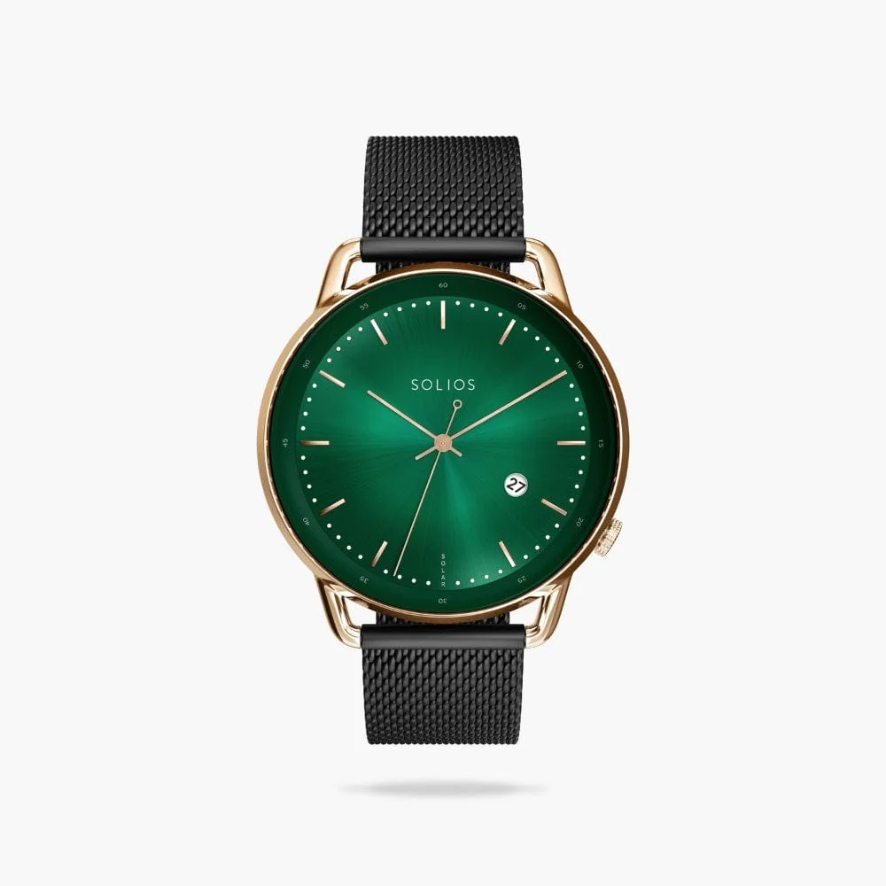 The Rainforest Curve | Green Dial - Rose Gold Case thumbnail 4