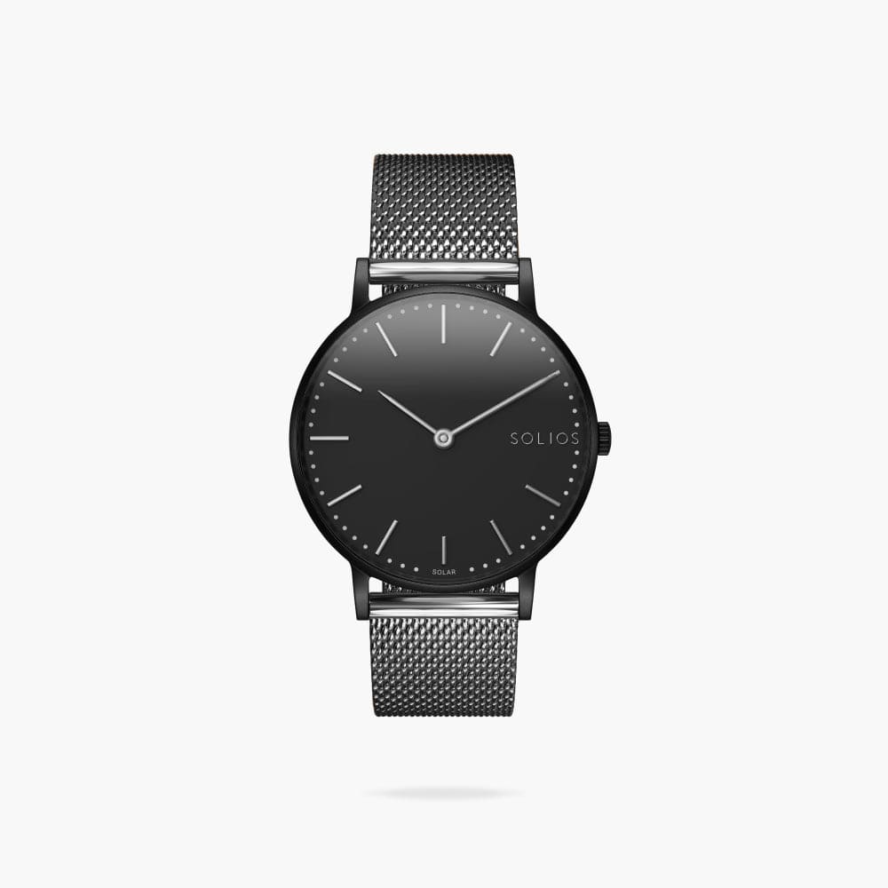 The Solar Classic | Black Dial - Black Case thumbnail 2