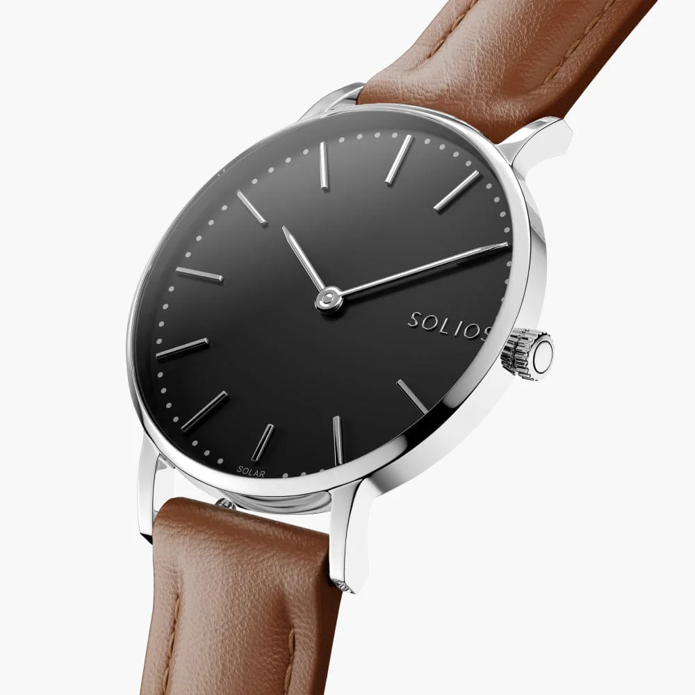 The Solar Classic Bundle | Black Dial - Silver Case thumbnail 2