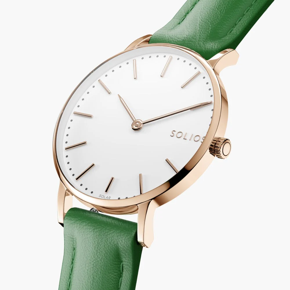 The Solar Classic Bundle | White Dial - Rose Gold Case thumbnail 4