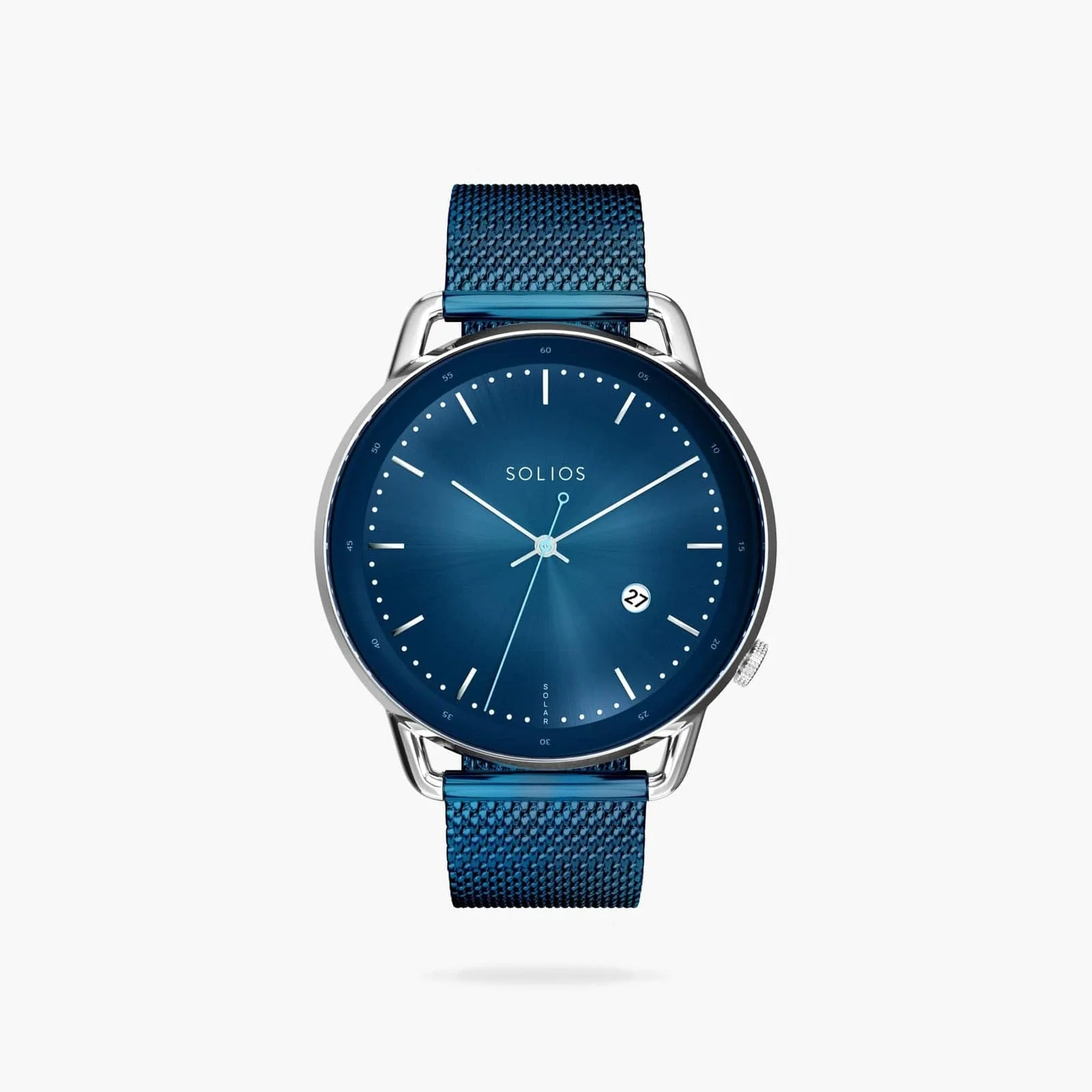 The Solar Curve | Blue Dial - Silver Case thumbnail 2
