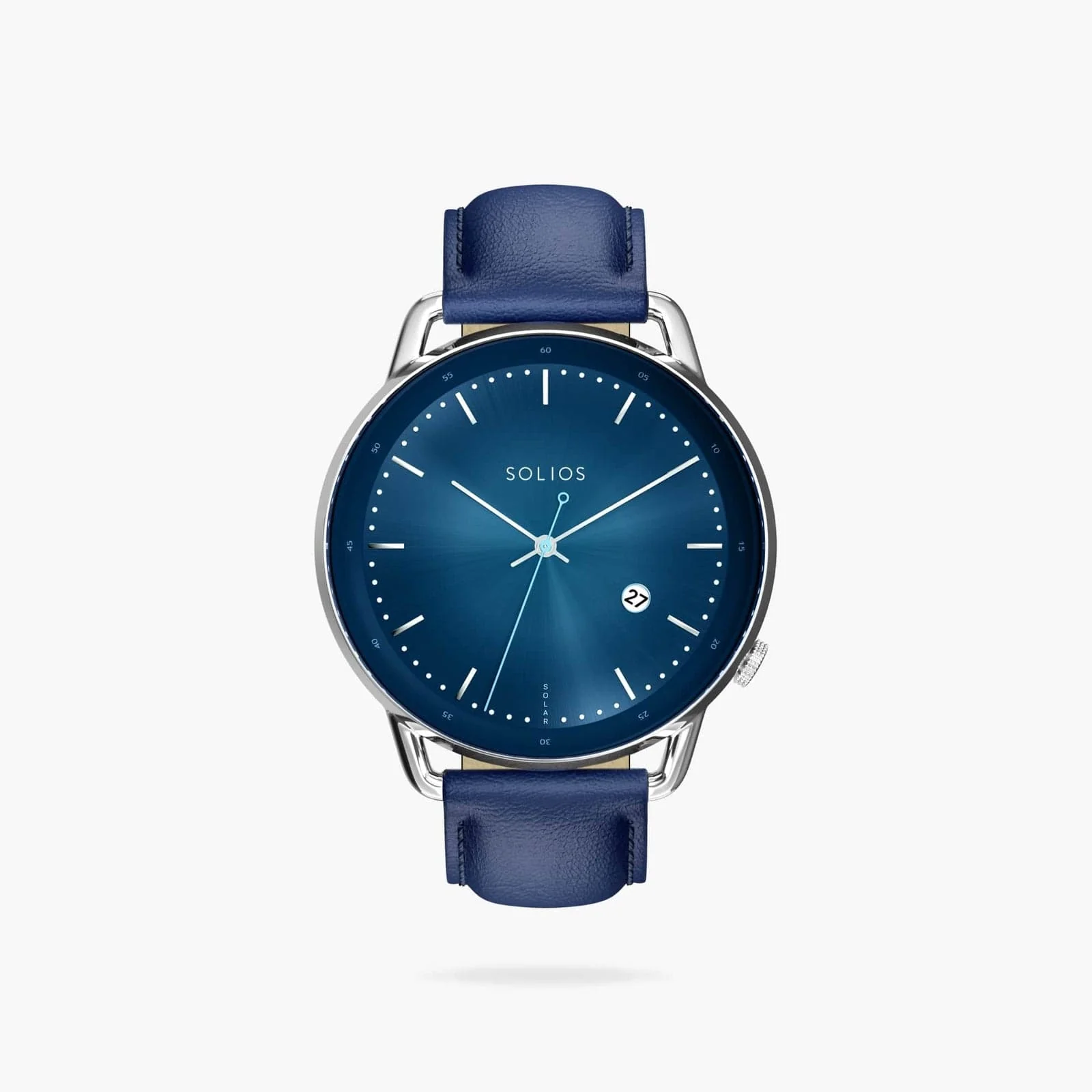 The Solar Curve | Blue Dial - Silver Case thumbnail 3