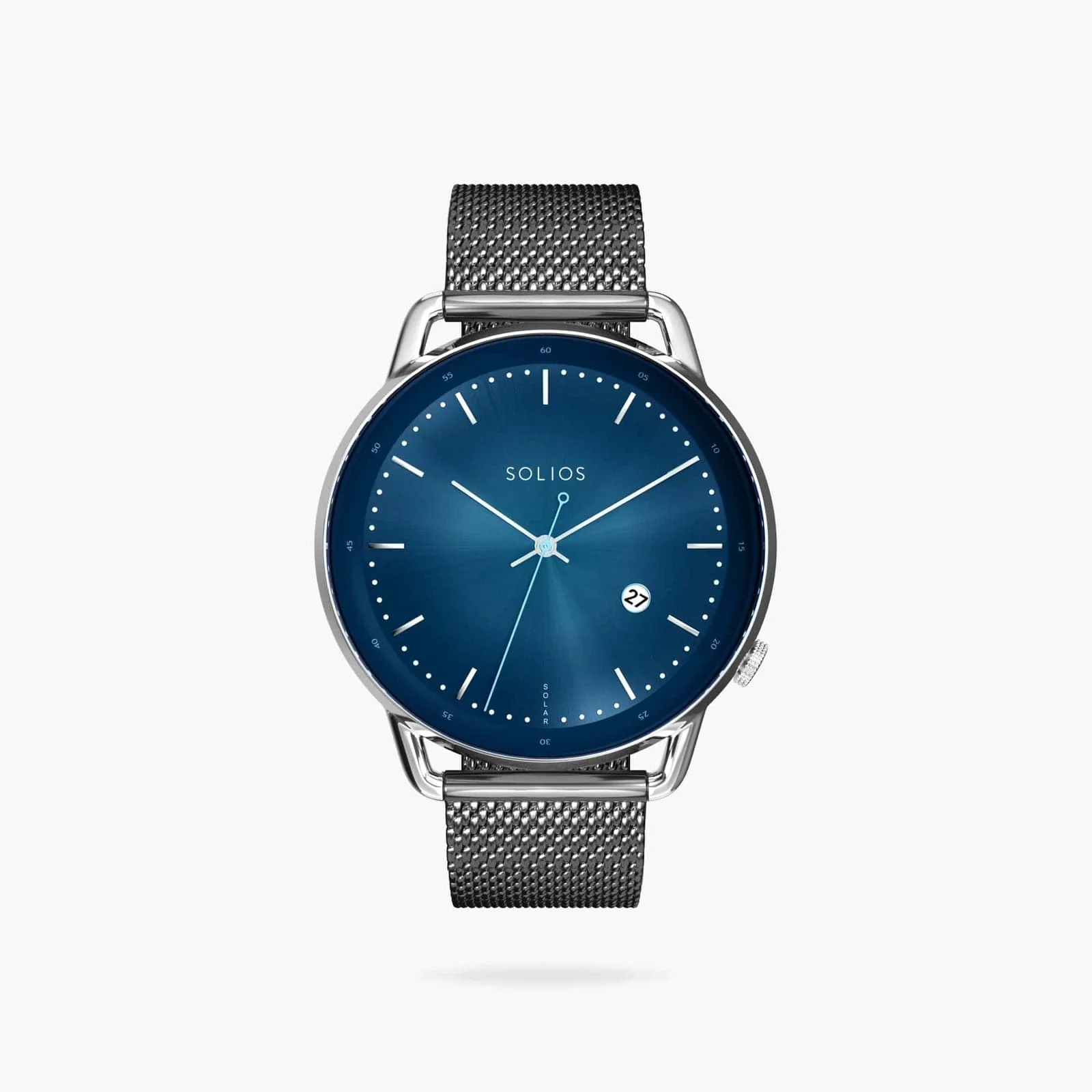 The Solar Curve | Blue Dial - Silver Case thumbnail 4