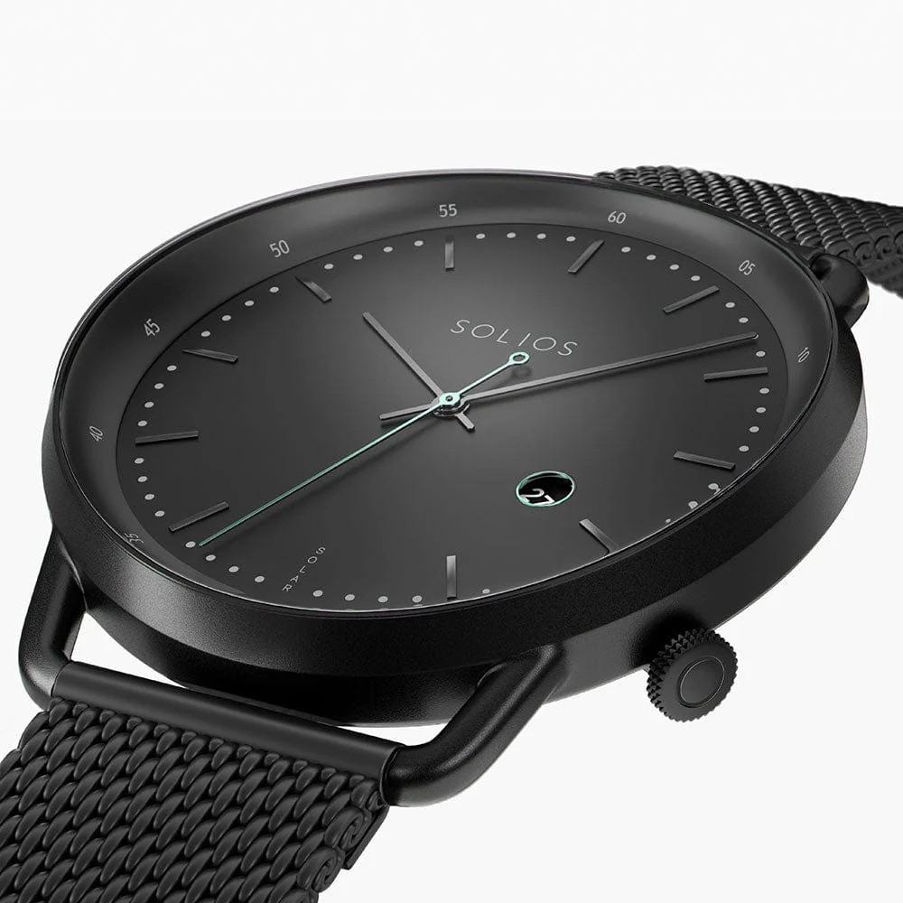 The Solar Curve Bundle | Black Dial - Black Case thumbnail 2