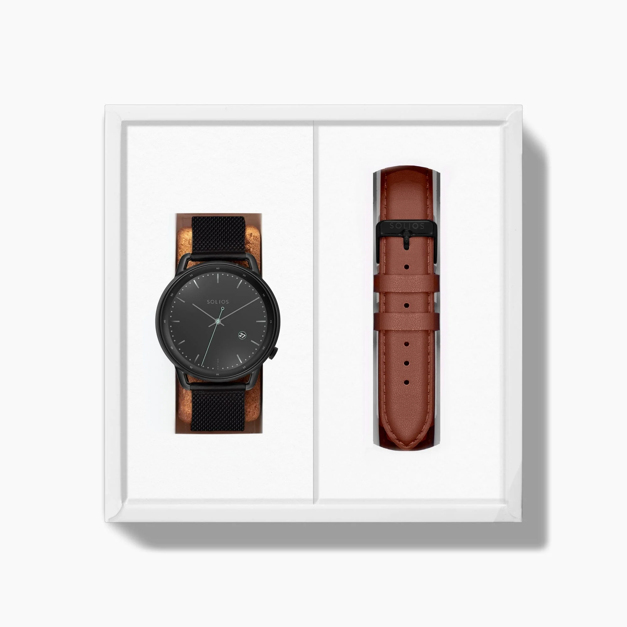 The Solar Curve Bundle | Black Dial - Black Case thumbnail 3