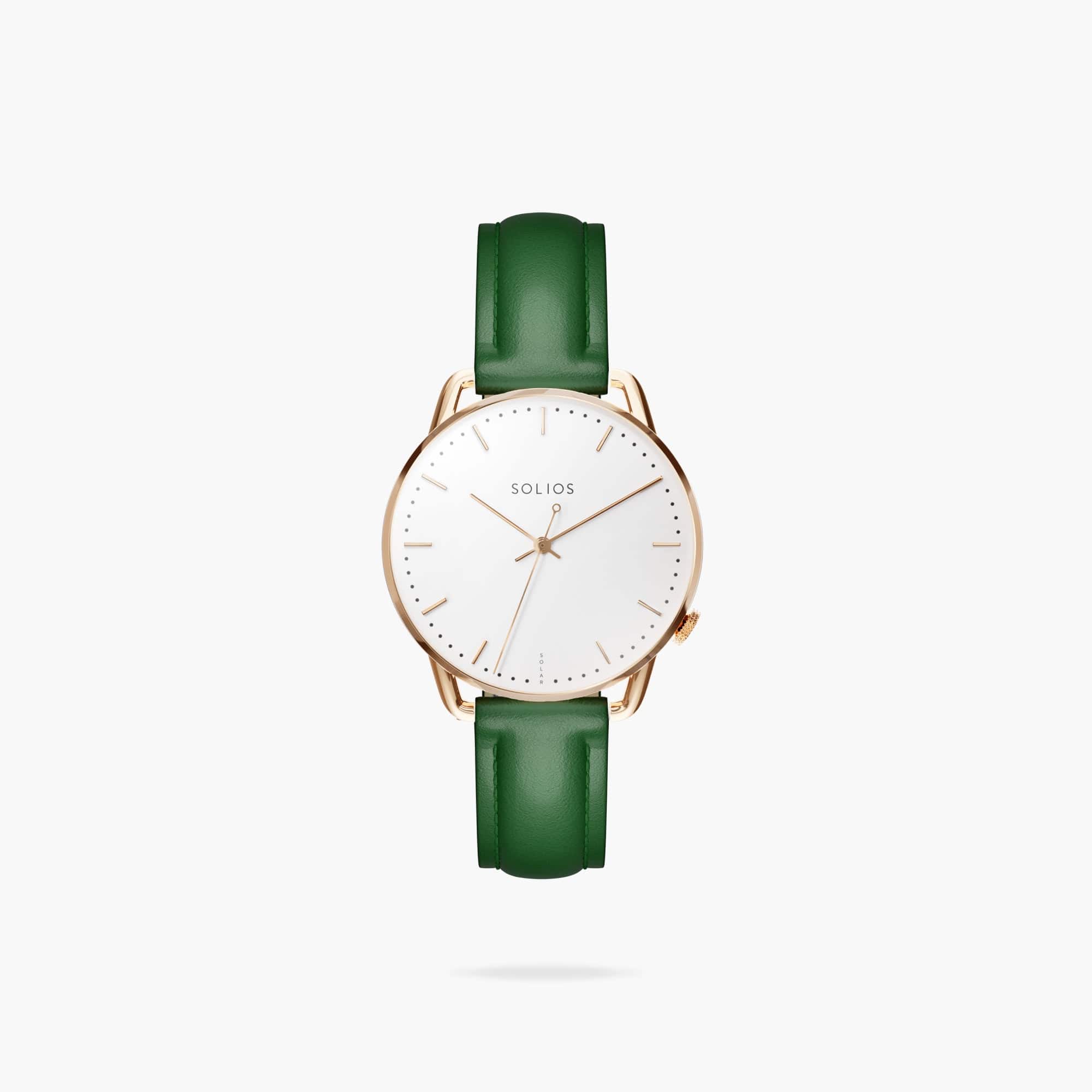 The Solar Curve Mini | White Dial - Rose Gold Case thumbnail 3