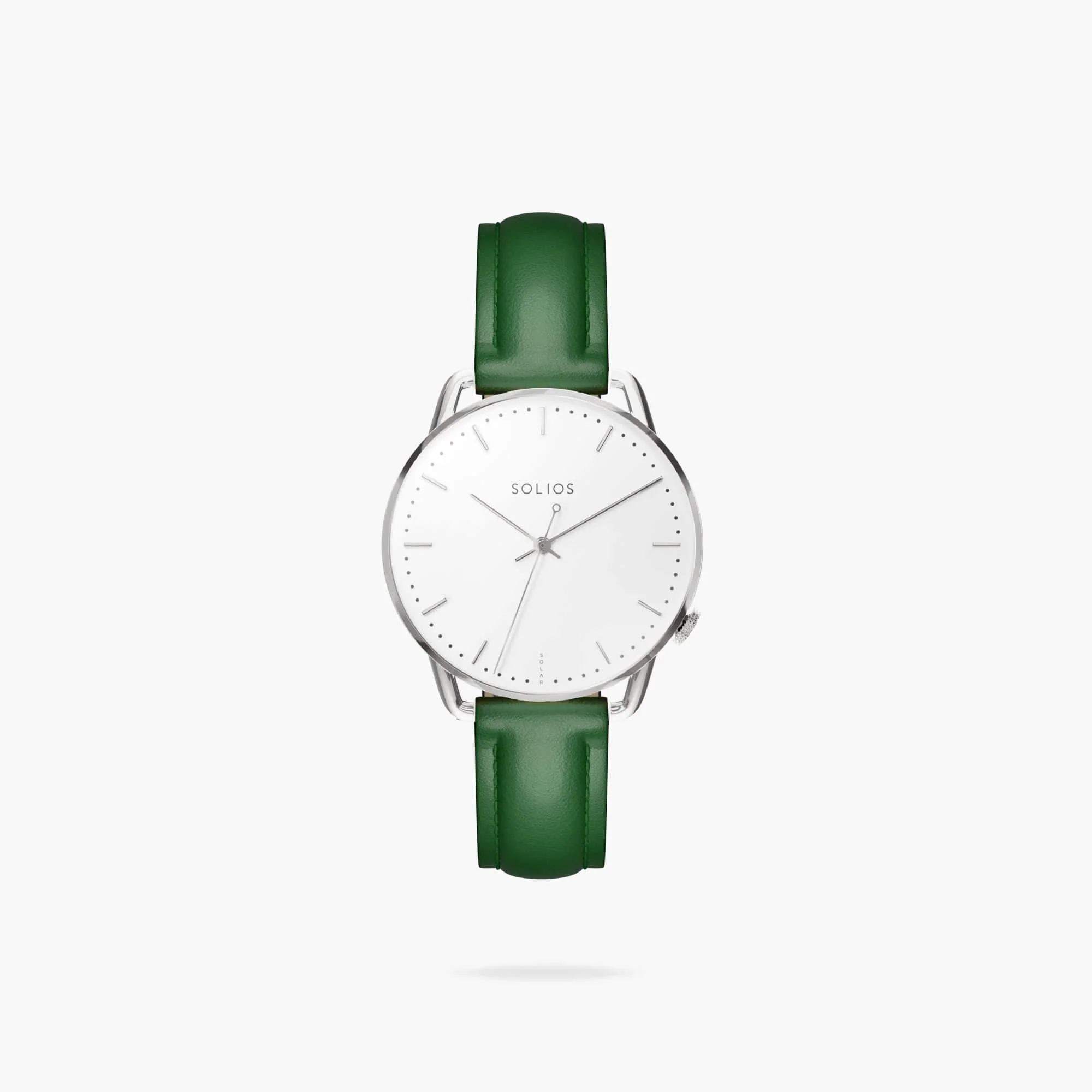 The Solar Curve Mini | White Dial - Silver Case thumbnail 2