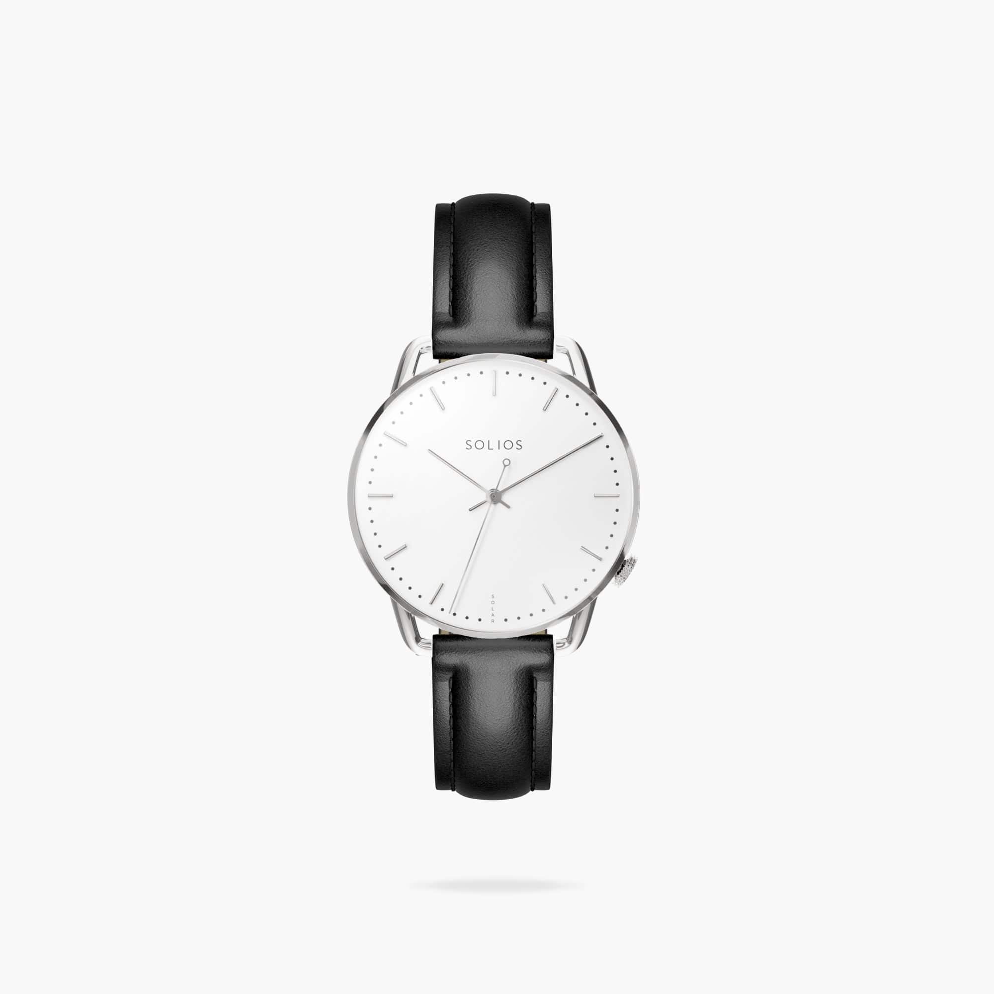 The Solar Curve Mini | White Dial - Silver Case thumbnail 4