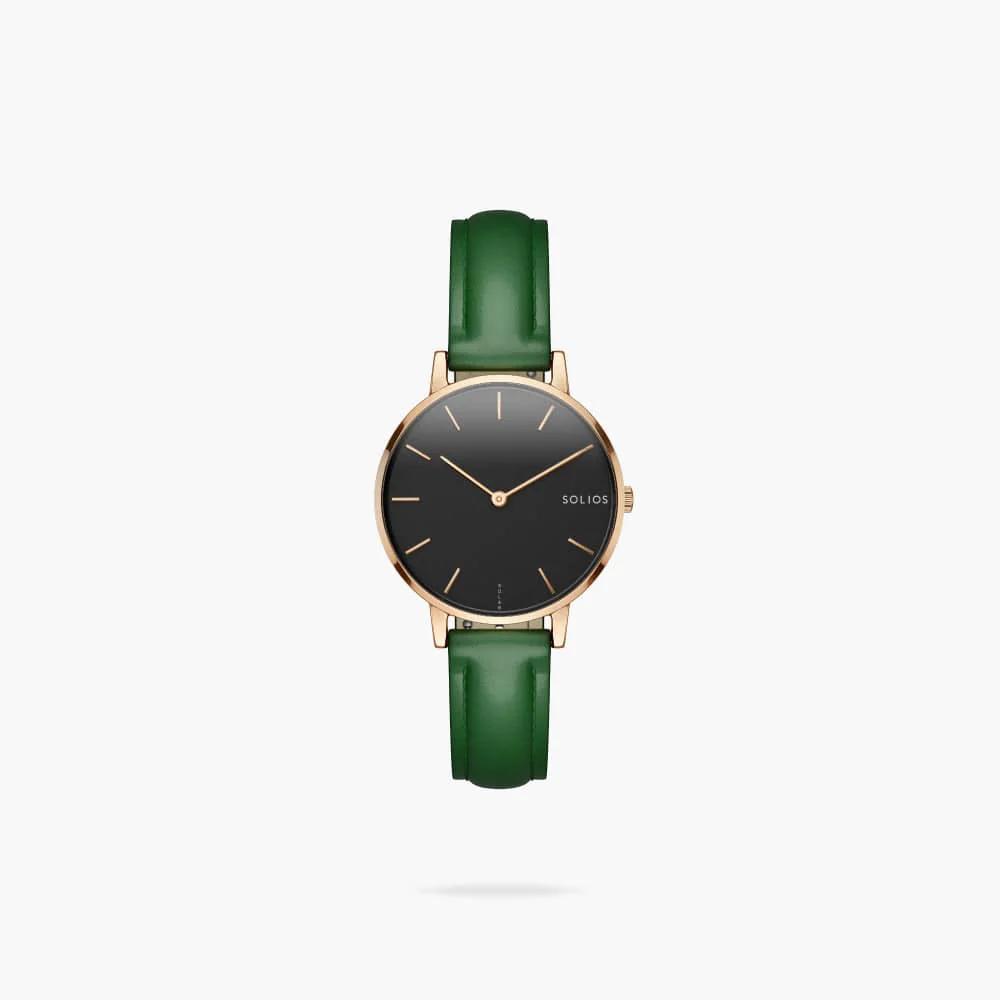 The Solar Mini | Black Dial - Rose Gold Case thumbnail 4