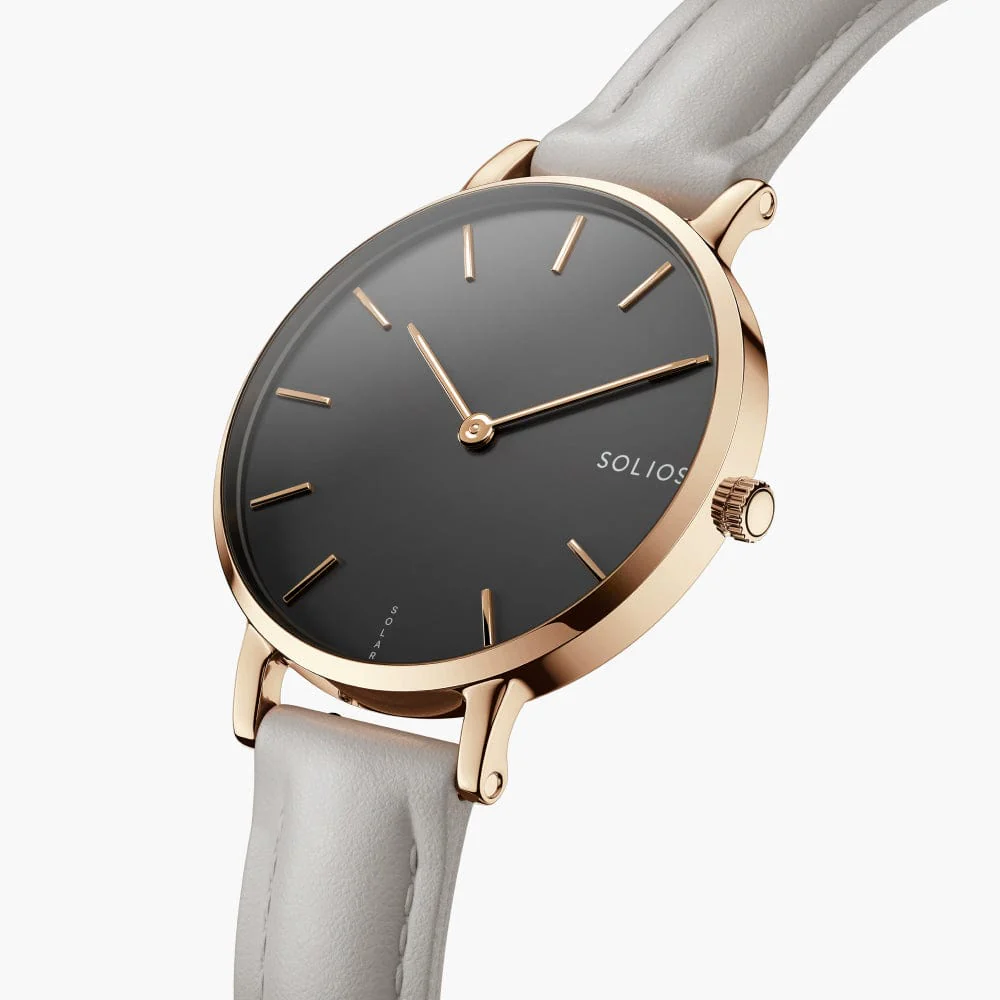 The Solar Mini Bundle | Black Dial - Rose Gold Case thumbnail 4