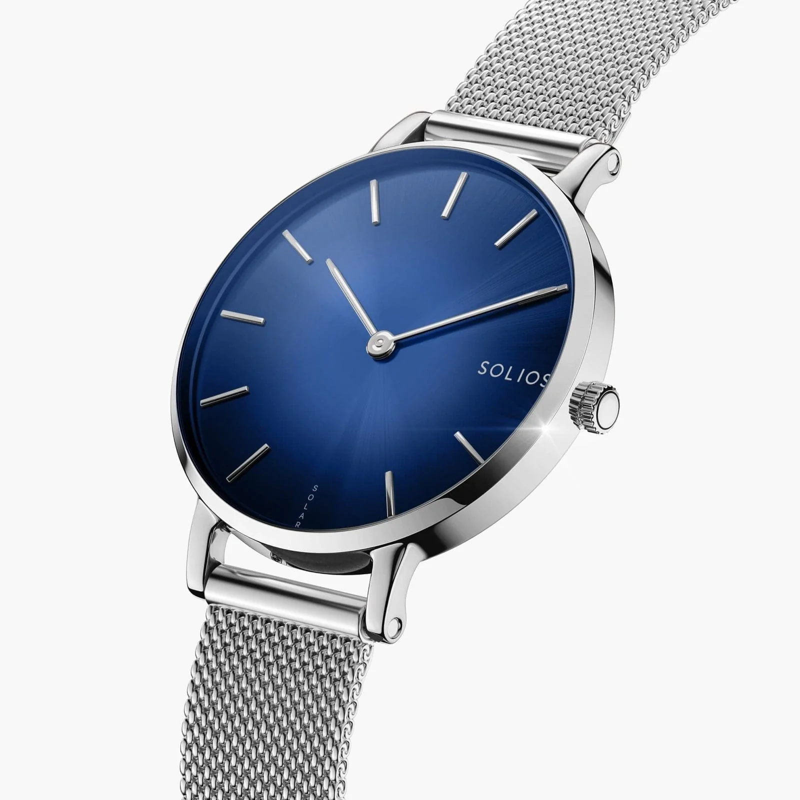 The Solar Mini Bundle | Blue Dial - Silver Case thumbnail 2