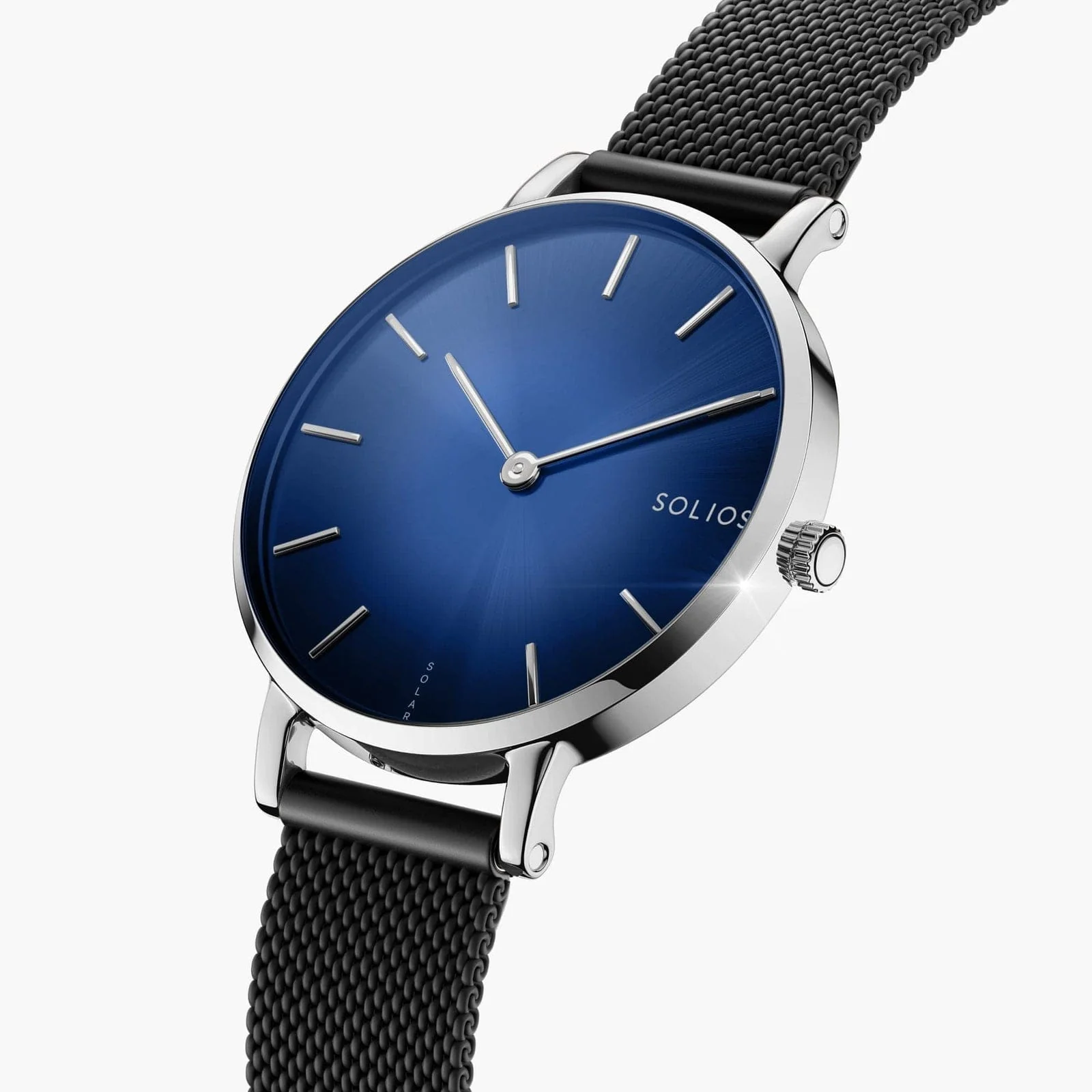 The Solar Mini Bundle | Blue Dial - Silver Case thumbnail 4
