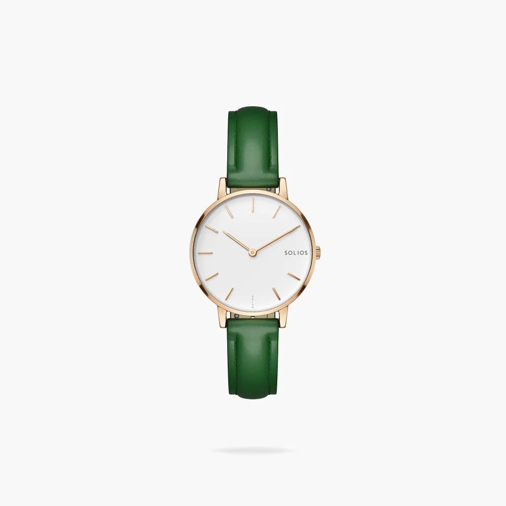 The Solar Mini | White Dial - Rose Gold Case thumbnail 3