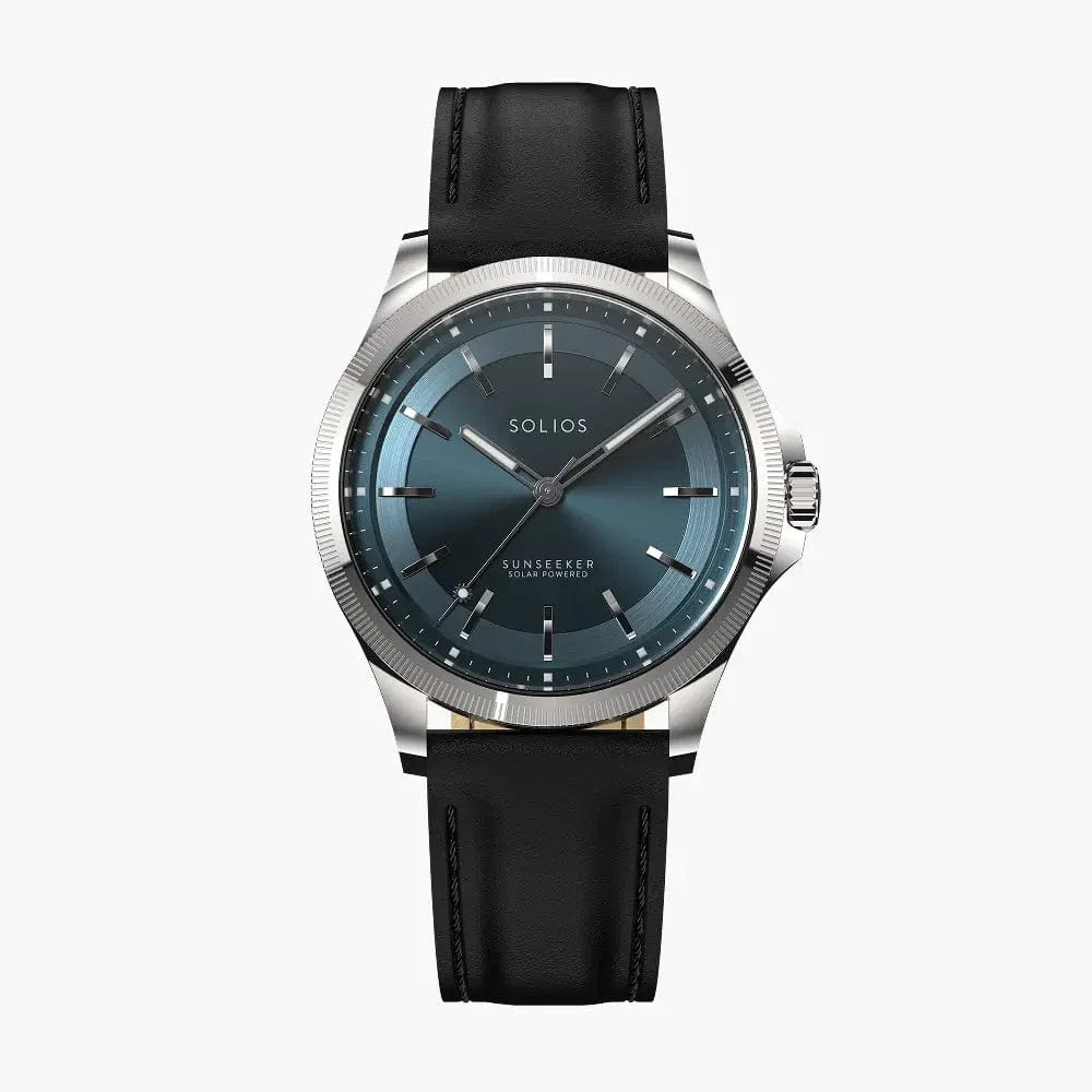The Sunseeker | Blue Dial - Silver Case - 40mm thumbnail 2