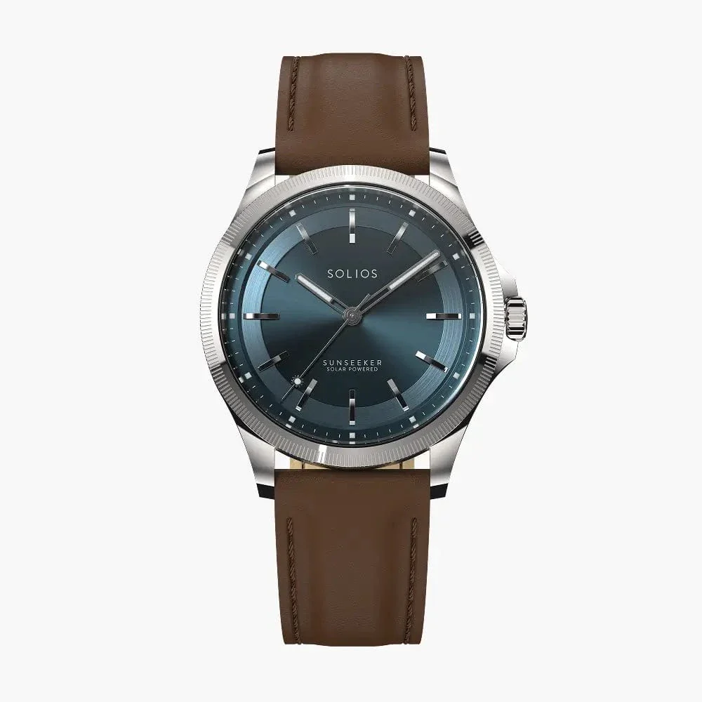 The Sunseeker | Blue Dial - Silver Case - 40mm thumbnail 4