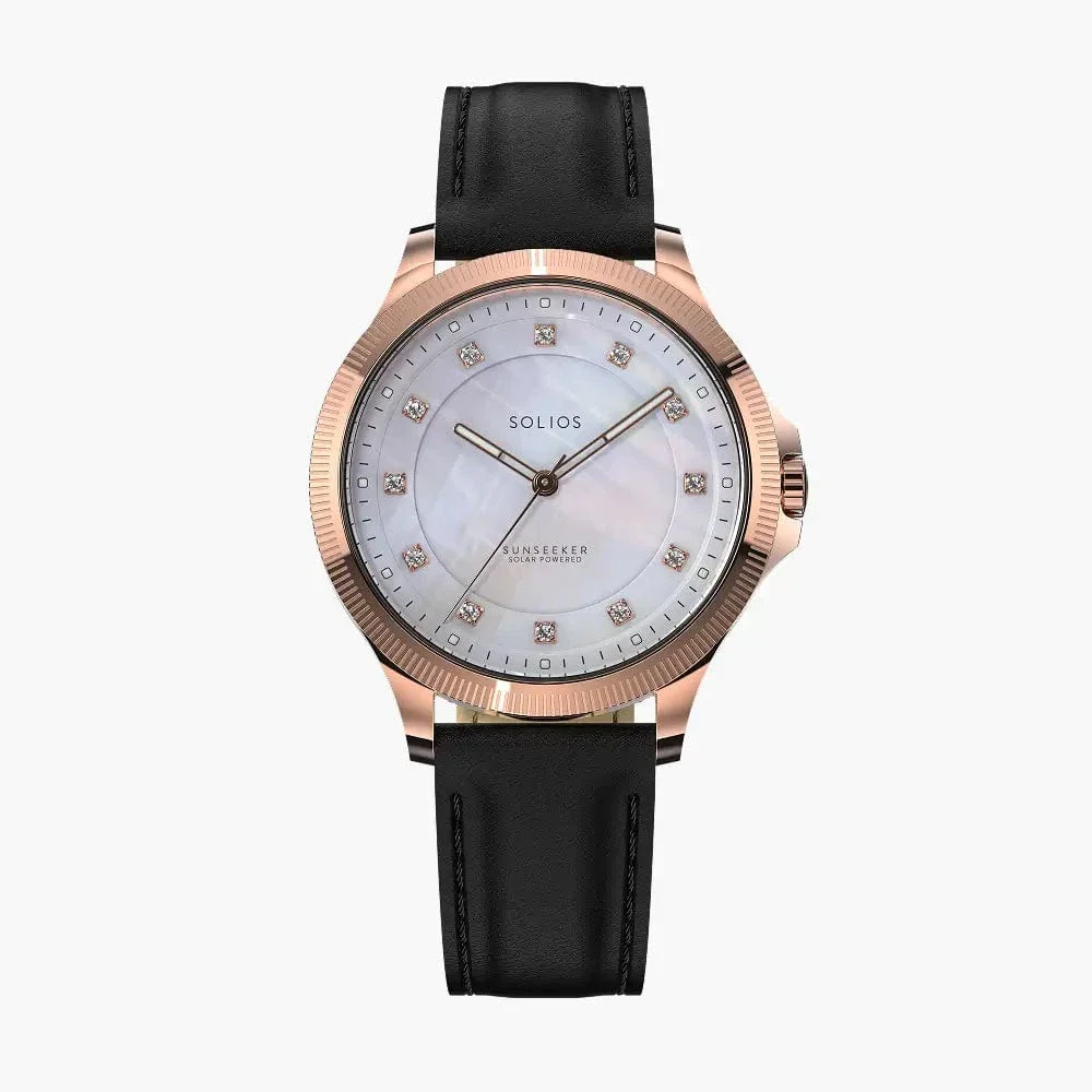 The Sunseeker Proud Diamond | Mother of Pearl Dial - Rose Gold Case - 34mm thumbnail 2