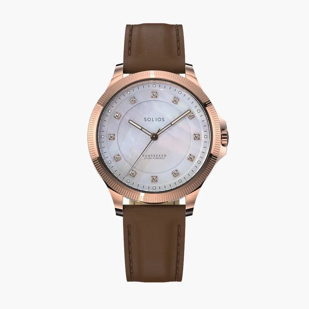 The Sunseeker Proud Diamond | Mother of Pearl Dial - Rose Gold Case - 34mm thumbnail 3