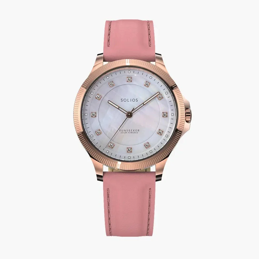 The Sunseeker Proud Diamond | Mother of Pearl Dial - Rose Gold Case - 34mm thumbnail 4