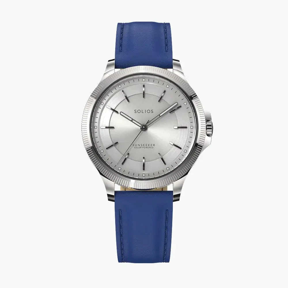 The Sunseeker | Silver Dial - Silver Case - 34mm thumbnail 4