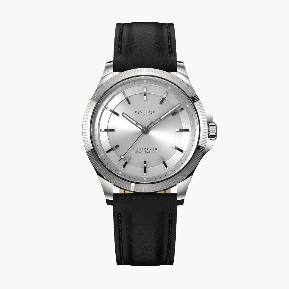 The Sunseeker | Silver Dial - Silver Case - 40mm thumbnail 2