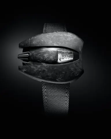 White Carbon Jumping hour