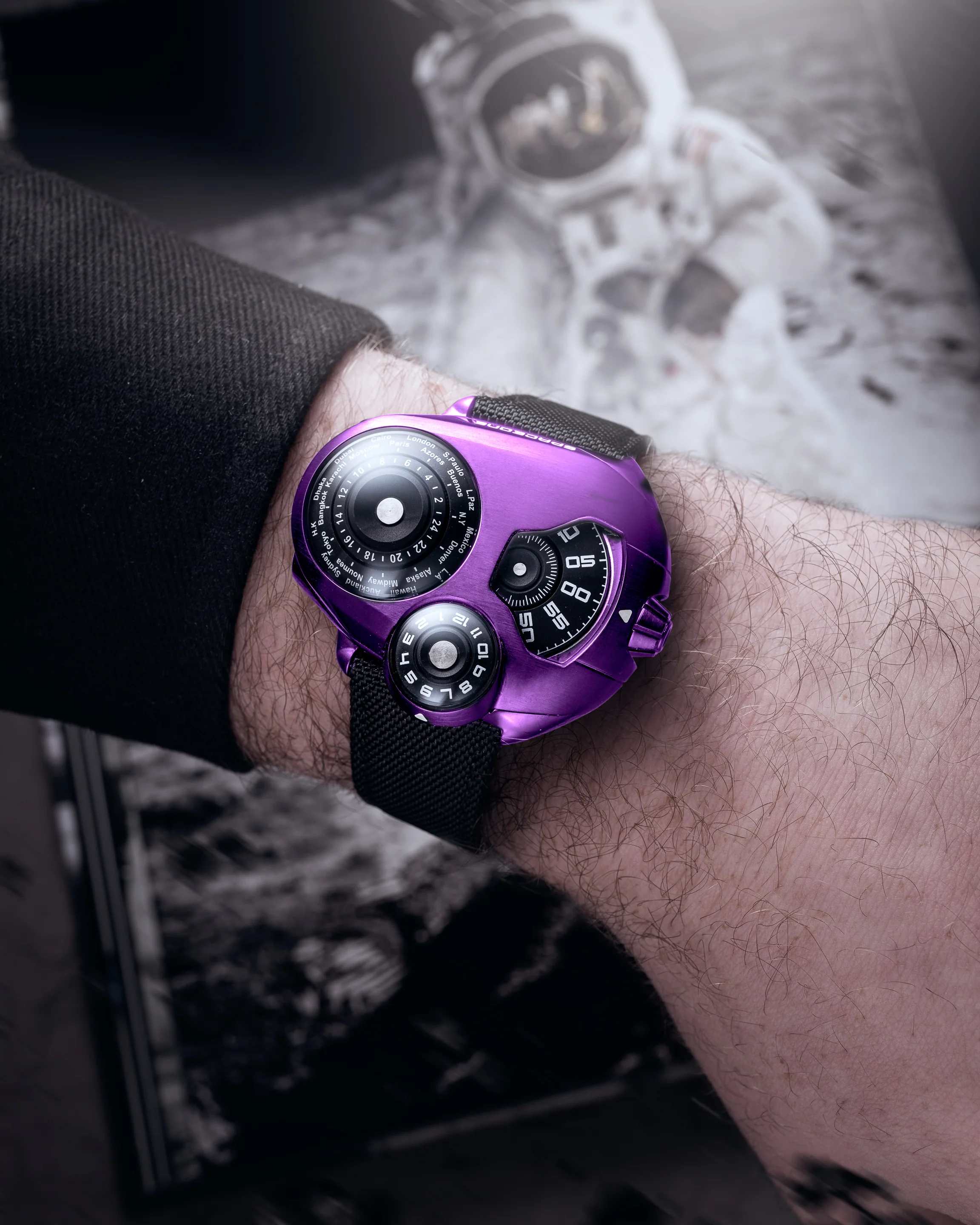 WORLDTIMER Purple thumbnail 2