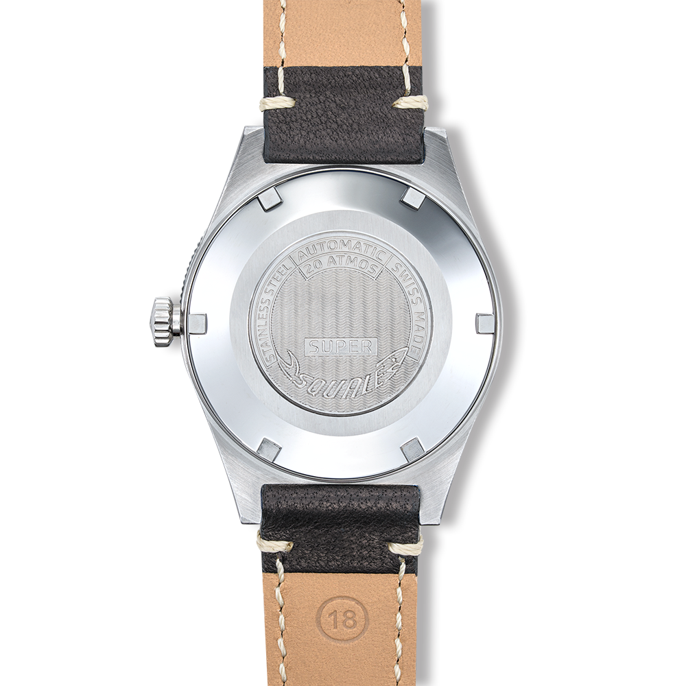 Super-Squale Big Arrows Black Leather thumbnail 2