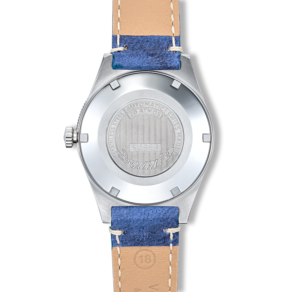 Super-Squale Big Arrows Blue Leather thumbnail 2