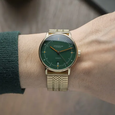 Naos Automatik Dark Green Gold
