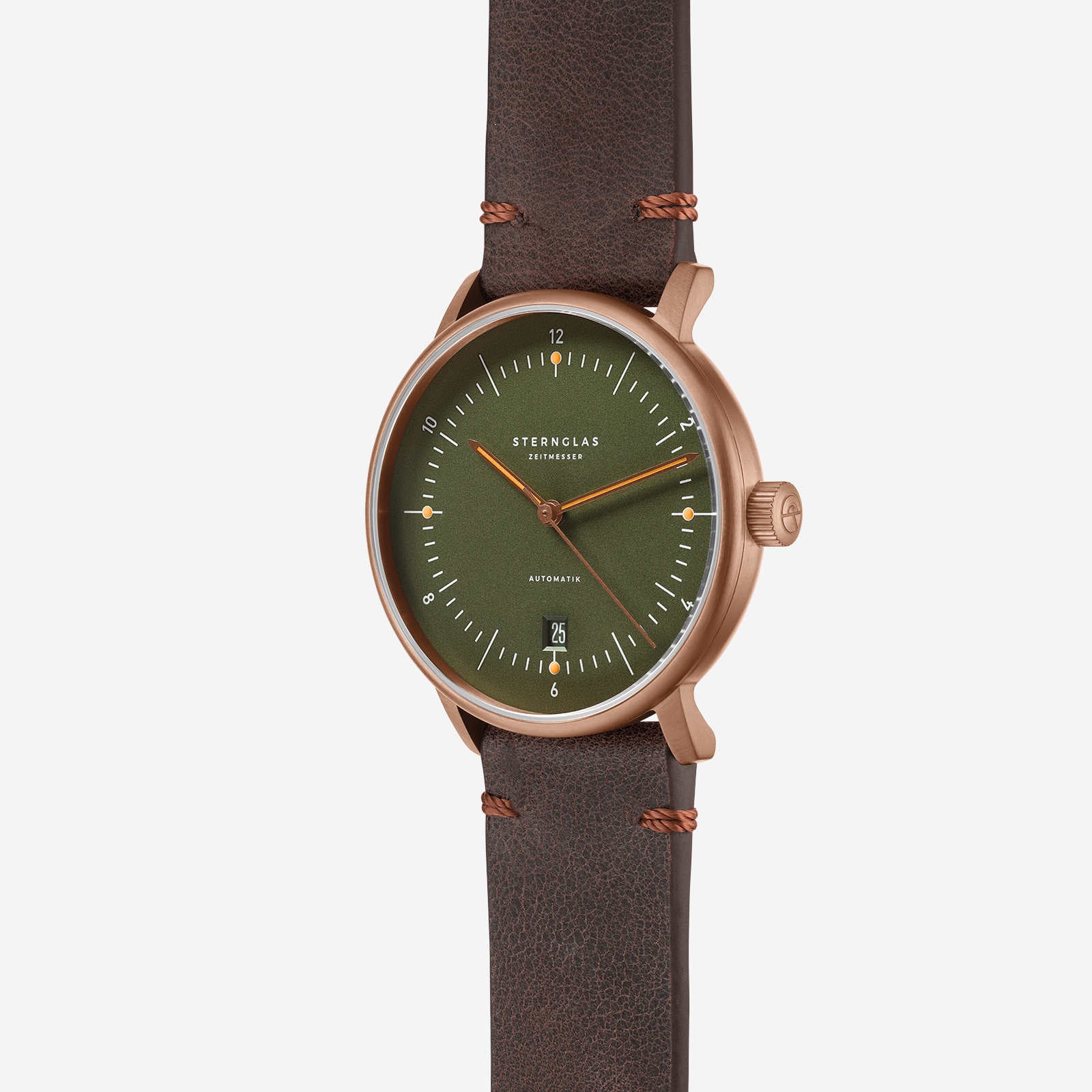 Naos Automatik dark green bronze thumbnail 3