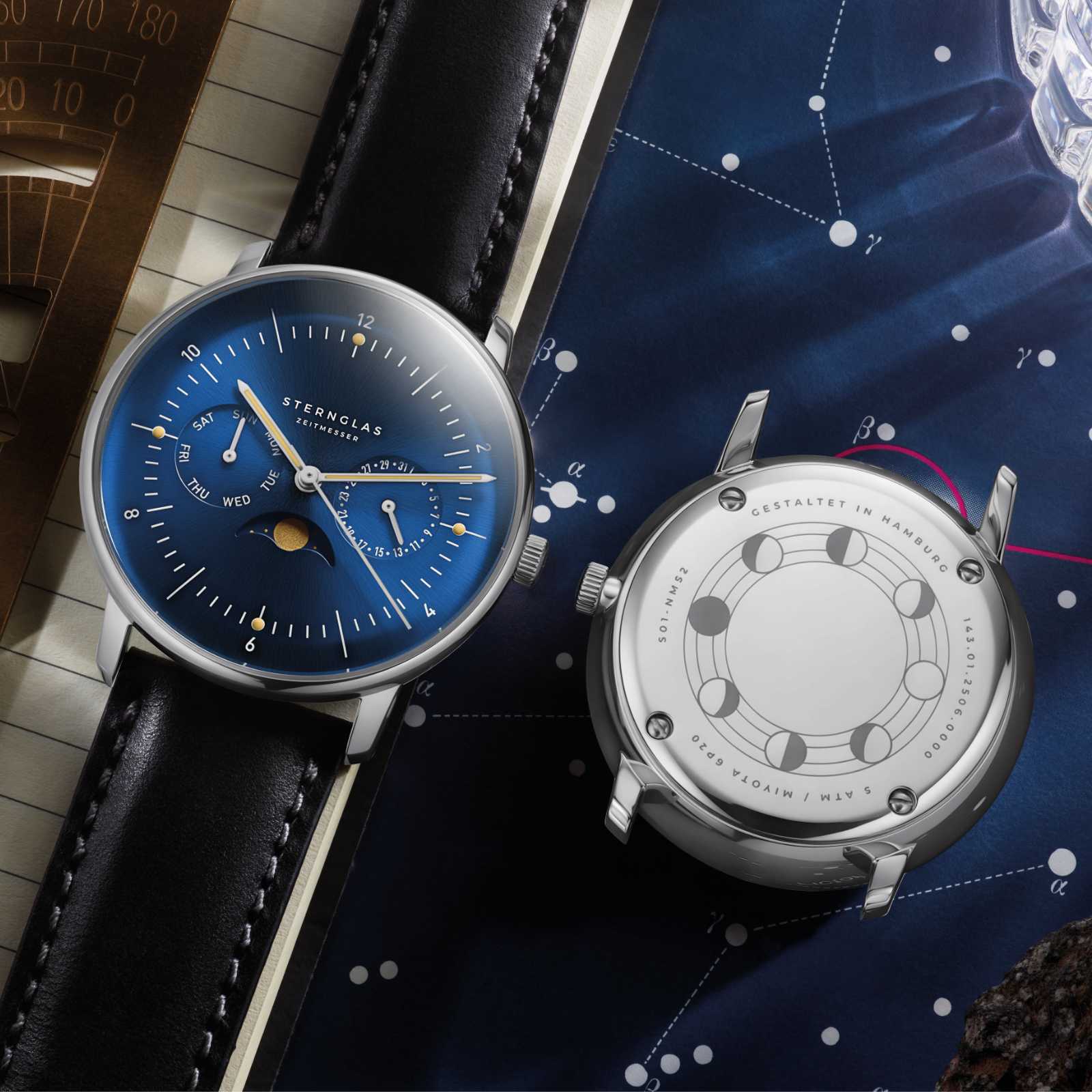 Naos Moonphase midnight blue thumbnail 4