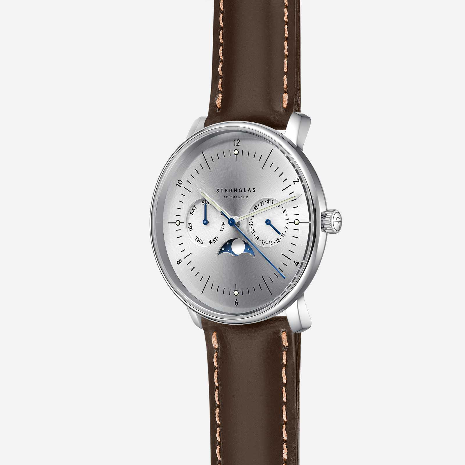 Naos Moonphase moon silver thumbnail 3