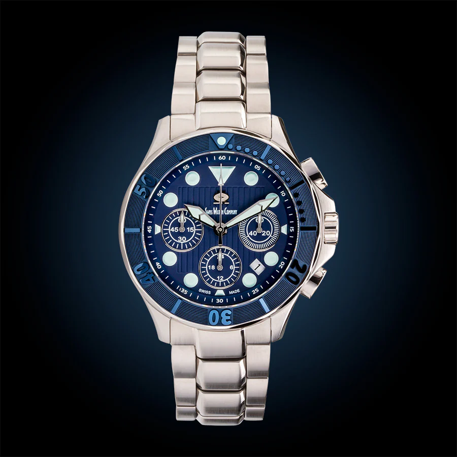SWC Chronograph Blue