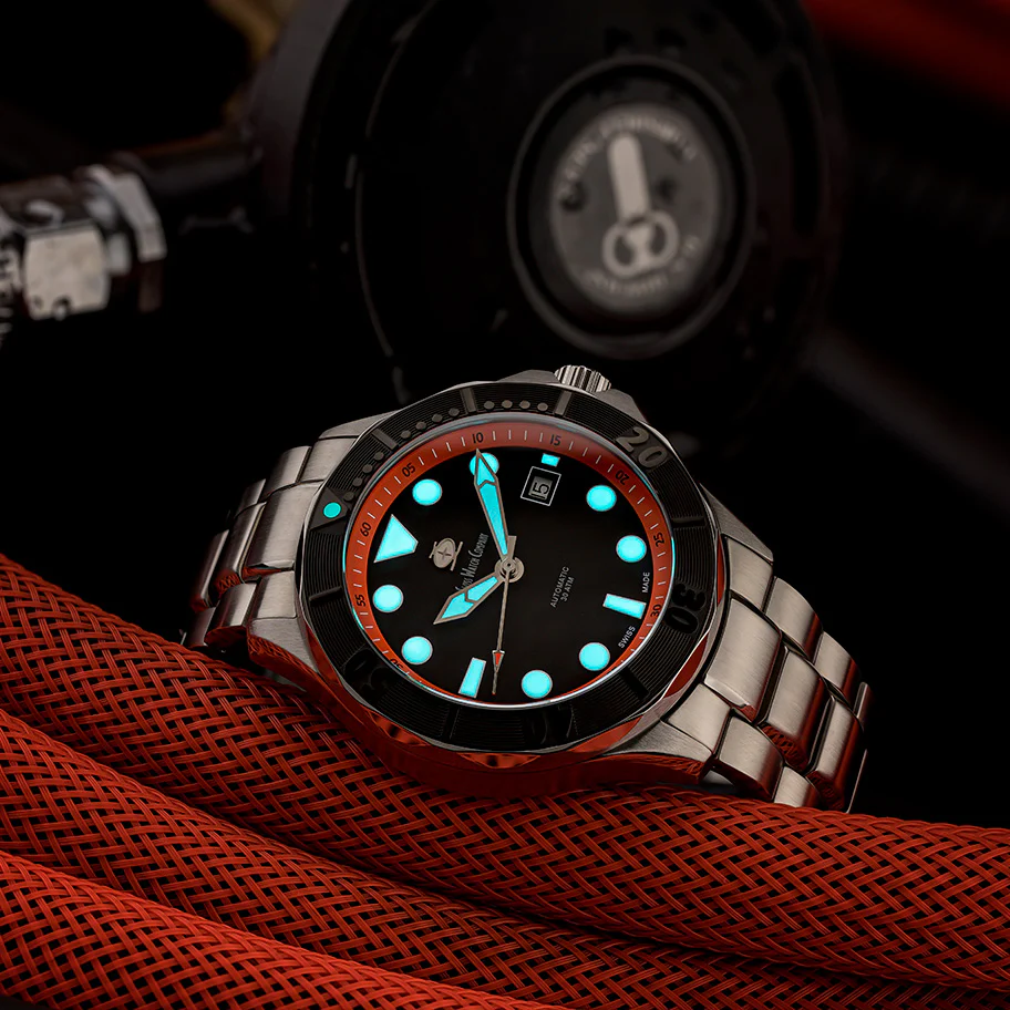 SWC MKII Diver Black Orange thumbnail 3