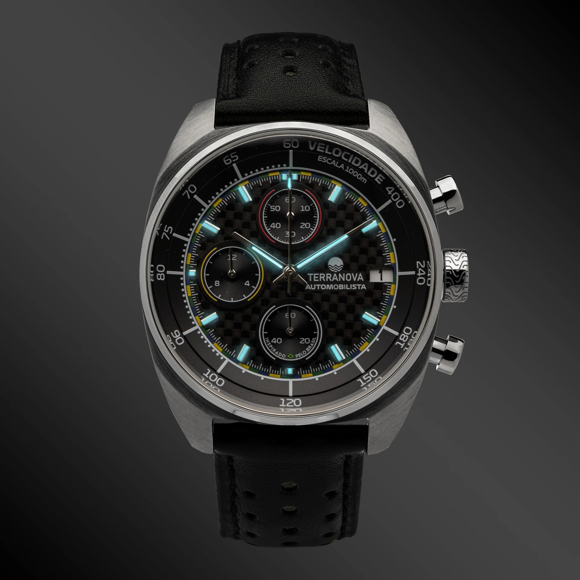 Automobilista Carbono - Leather Strap - Ref. TNA 04.1 thumbnail 2