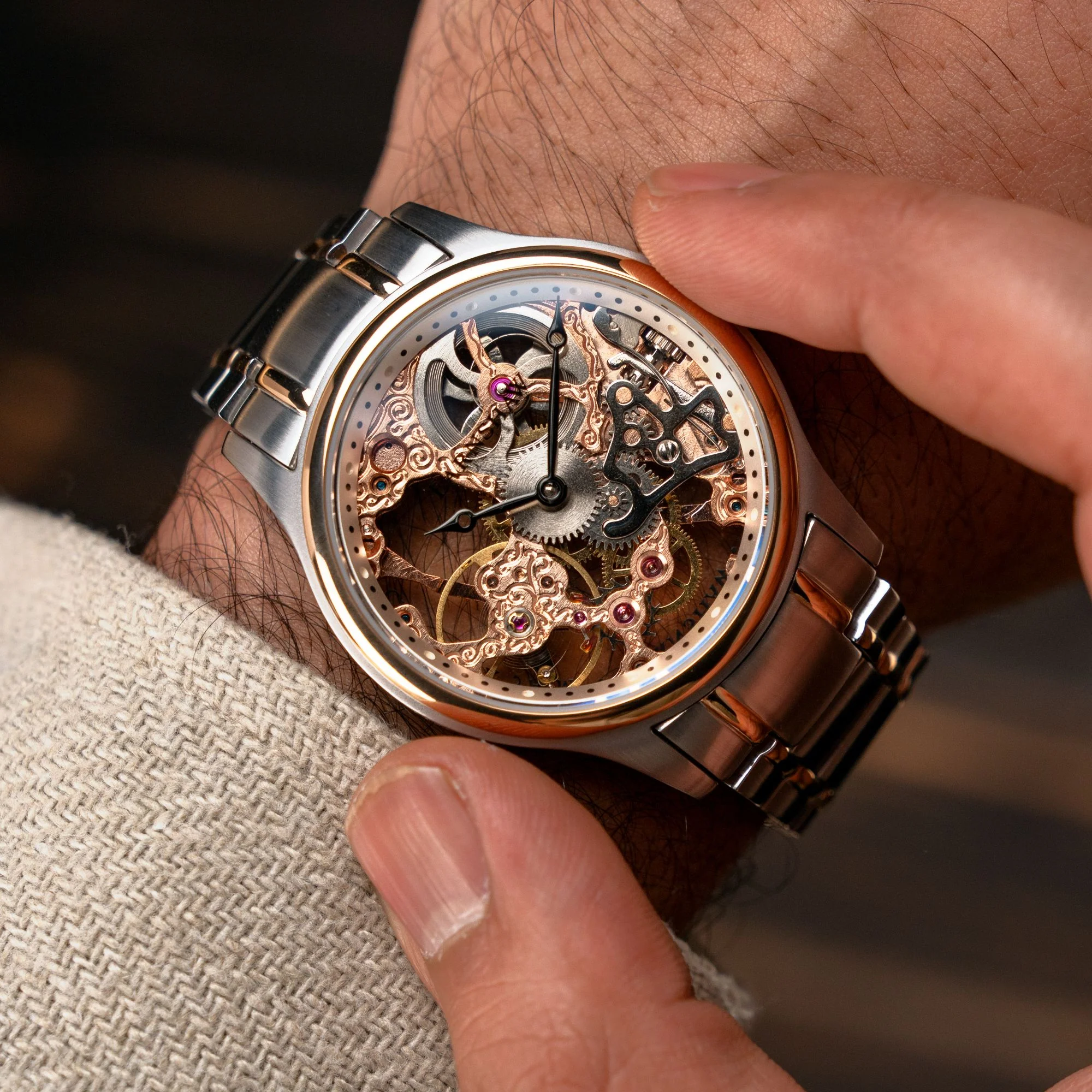 Steel Rose Gold thumbnail 3