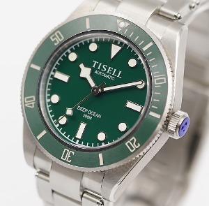 TISELL Diver Deep Ocean 200M. MIYOTA 9015 Automatic, BGW9 thumbnail 2