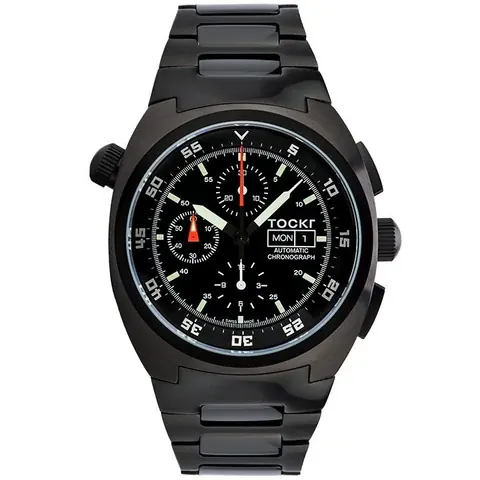Chronograph - Black - Stainless - 45mm - Stainless