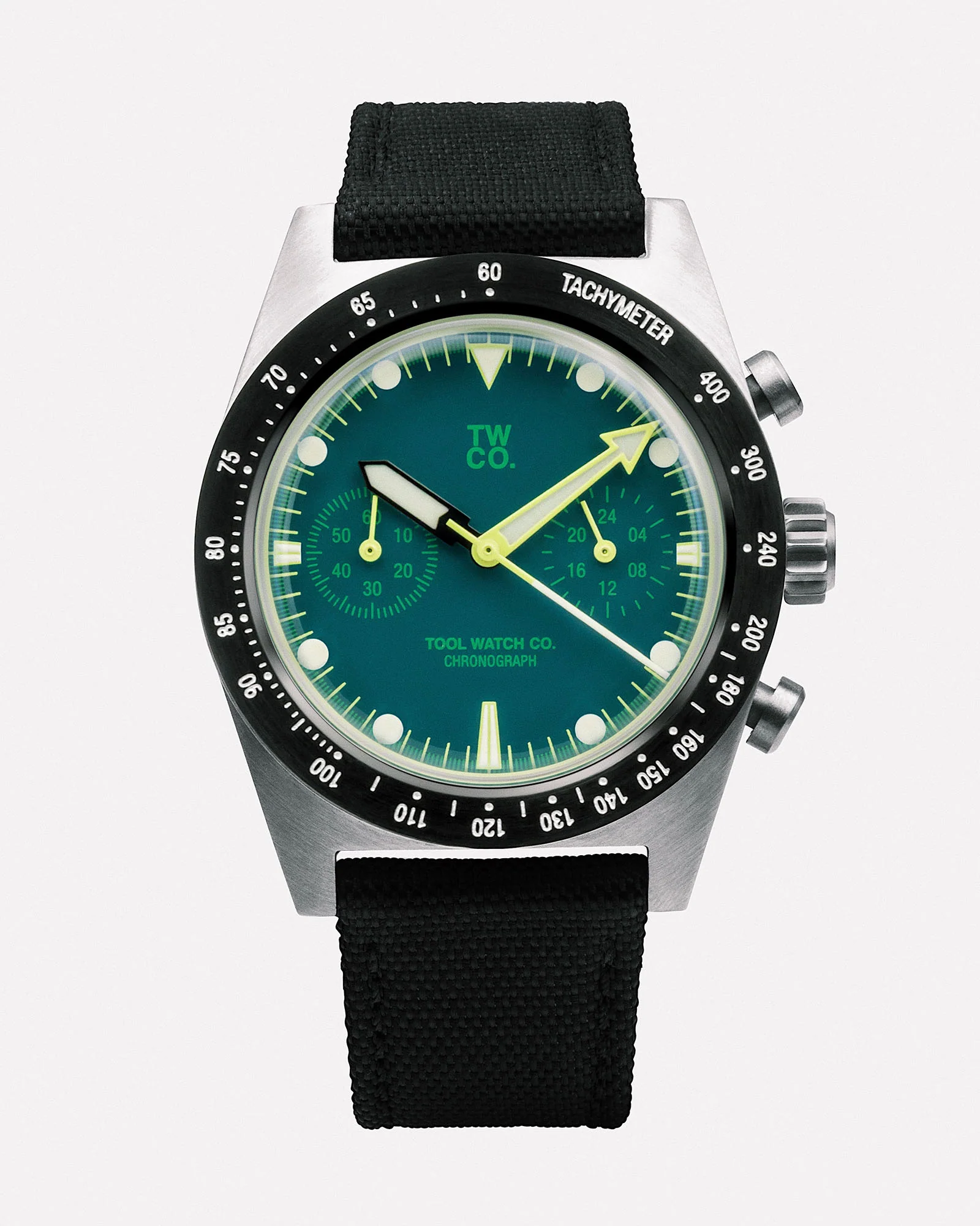 TWCO. Chroma Chronograph Green selected view