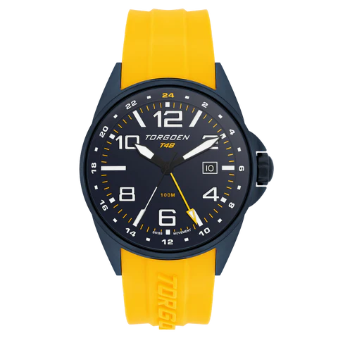 T48 GMT Yellow/Navy Ion Plated thumbnail 2