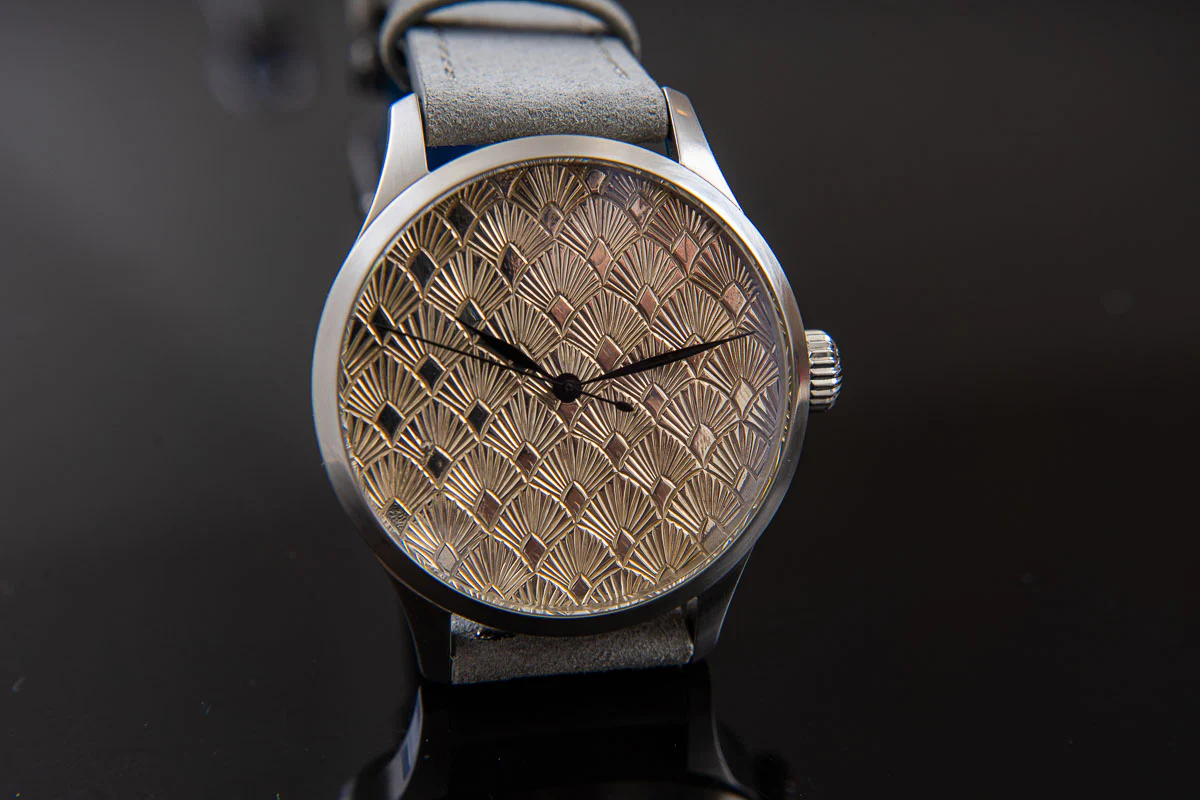 Art Deco Silver Guilloche thumbnail 2