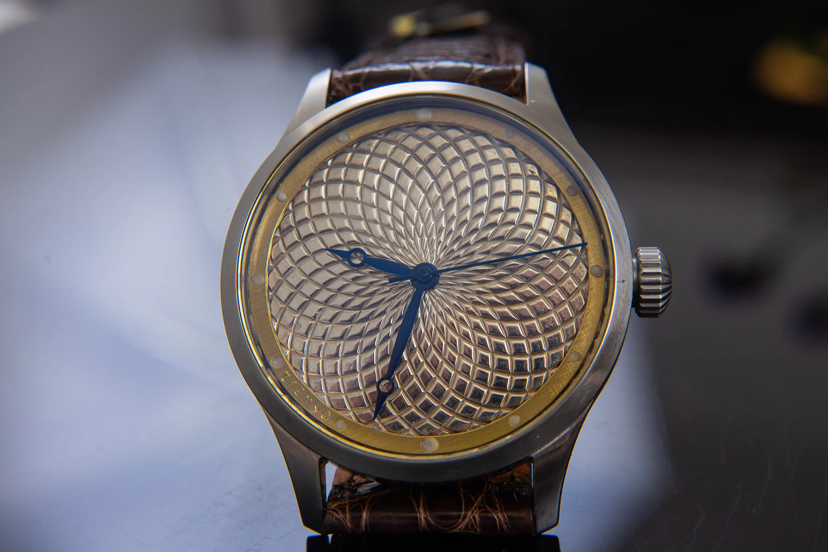 Freehand guilloche in 925 silver thumbnail 3