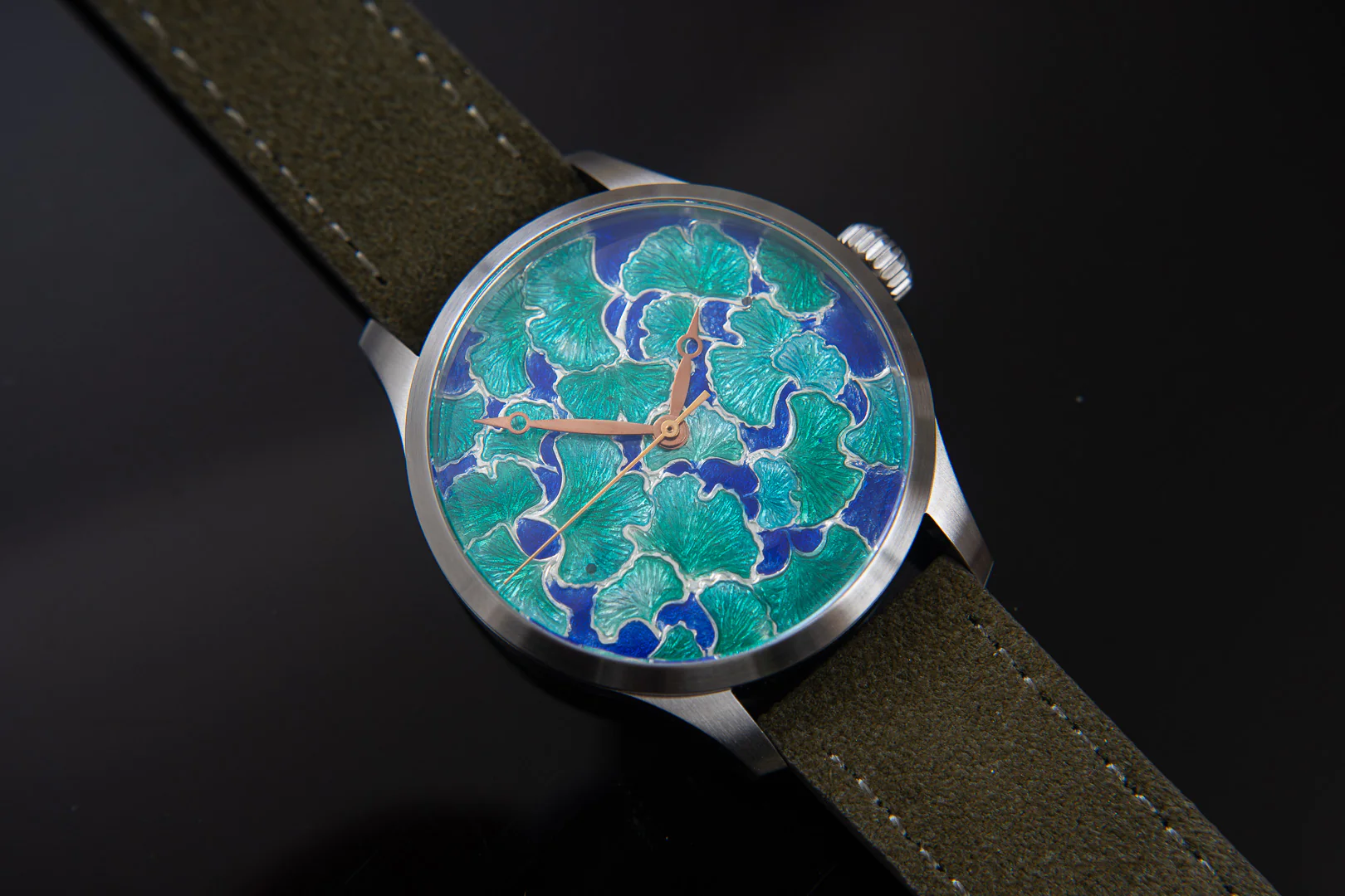 trenyo Basse-taille Grand Feu Enamel Piece Unique thumbnail 2
