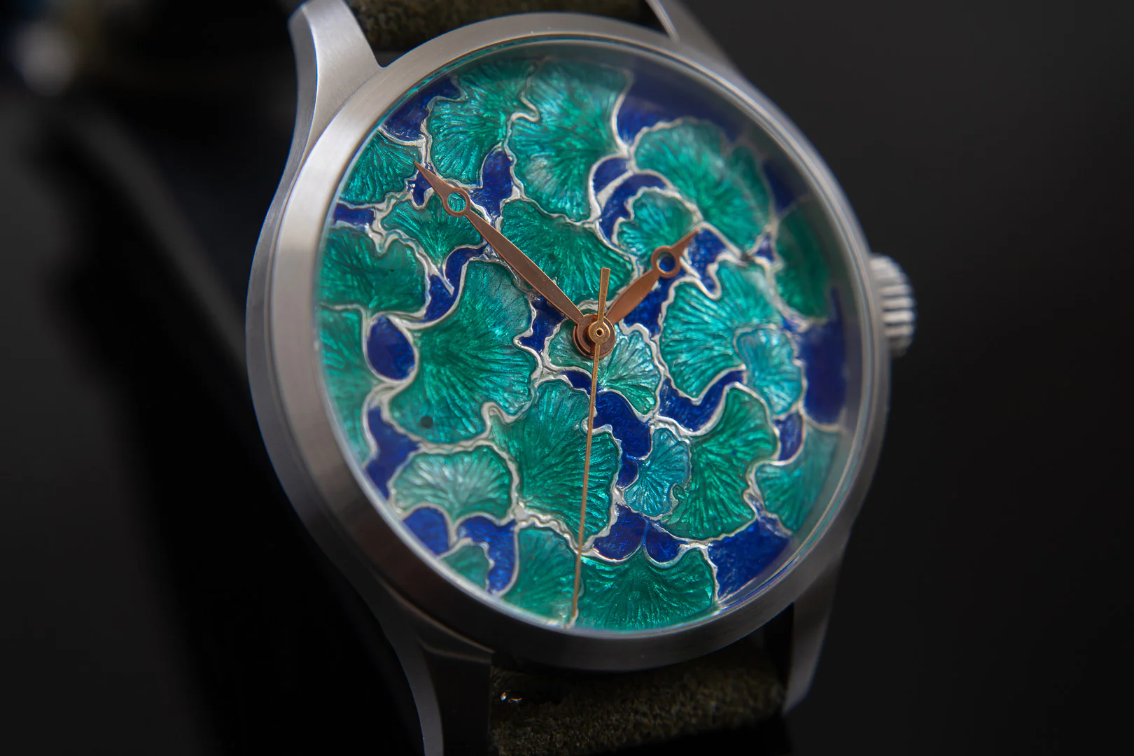 trenyo Basse-taille Grand Feu Enamel Piece Unique thumbnail 3